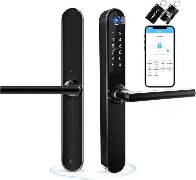 Ruveno Slim Умный дверной замок с отпечатком пальца с ручками