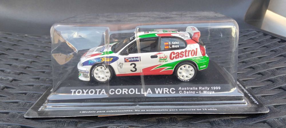 Miniaturas de Rally : 8 modelos
