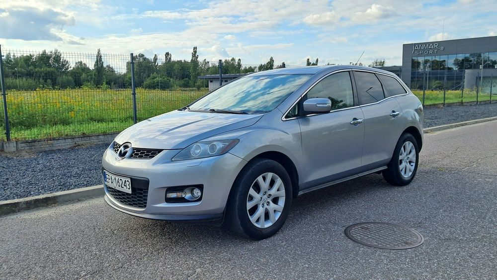 Mazda CX-7 2.3 MZR Turbo 258KM 4WD 2008r FILM Klima Tempomat Grzane