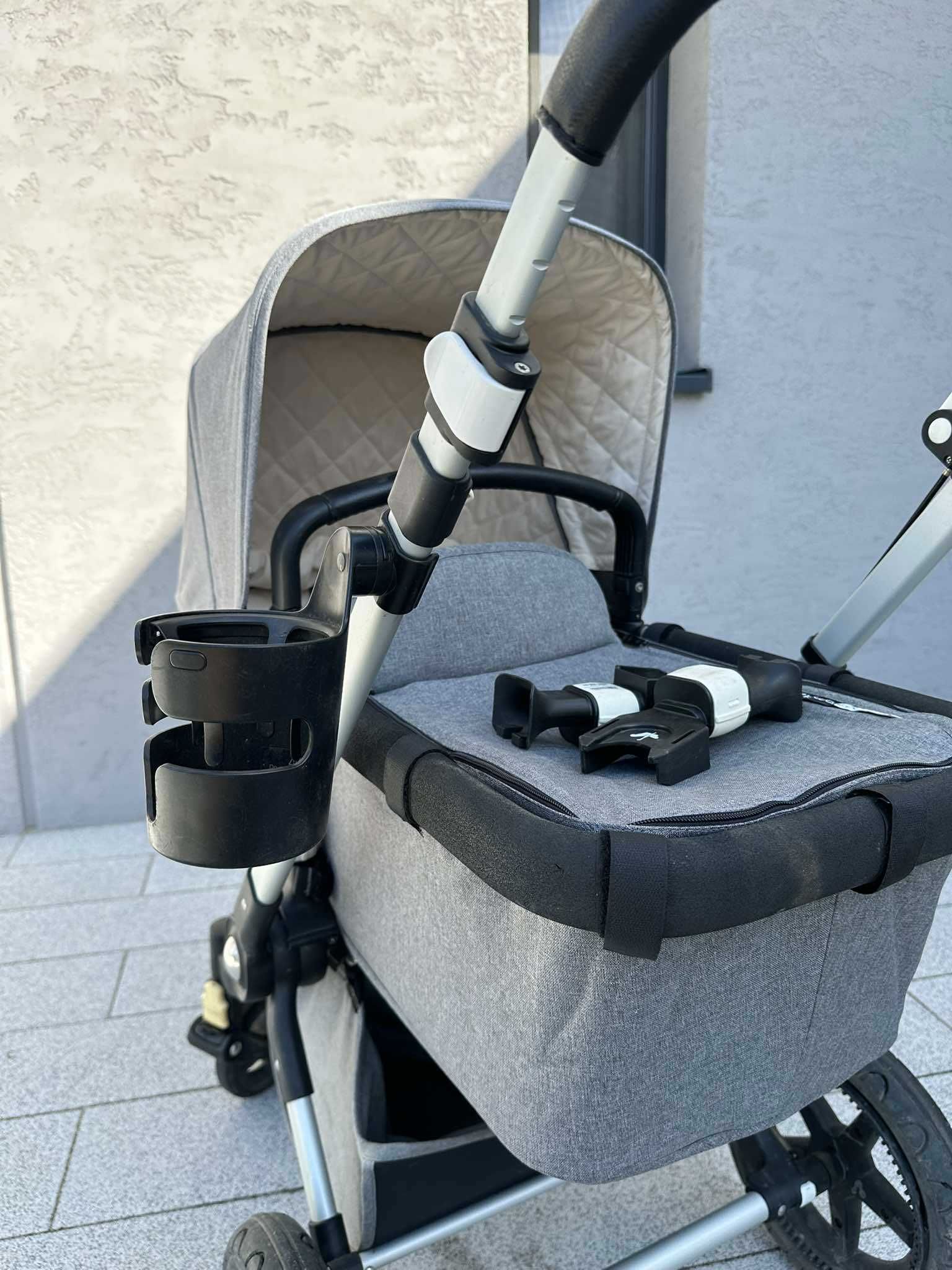 Wózek 2w1 Bugaboo Cameleon 3 Plus Grey Melange + akcesoria