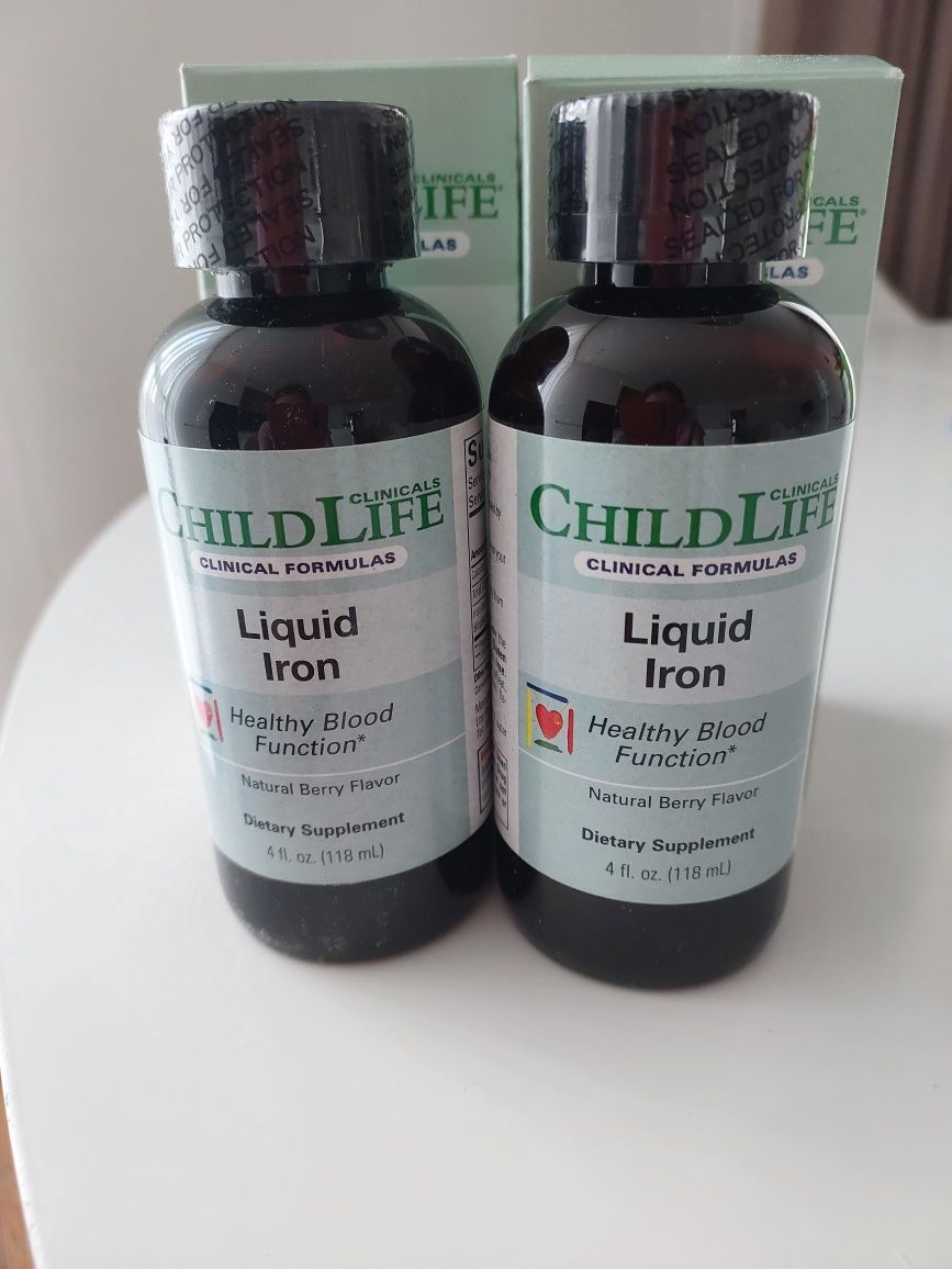 Вітаміни заліза Child Life Liquid Iron з IHerb