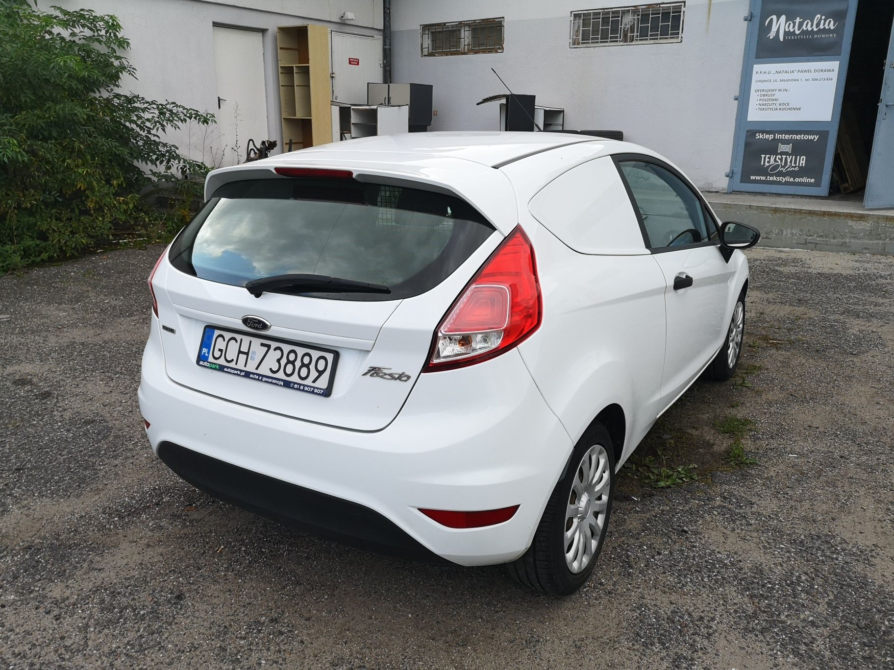 Ford Fiesta Van 1,25 benzyna + gaz