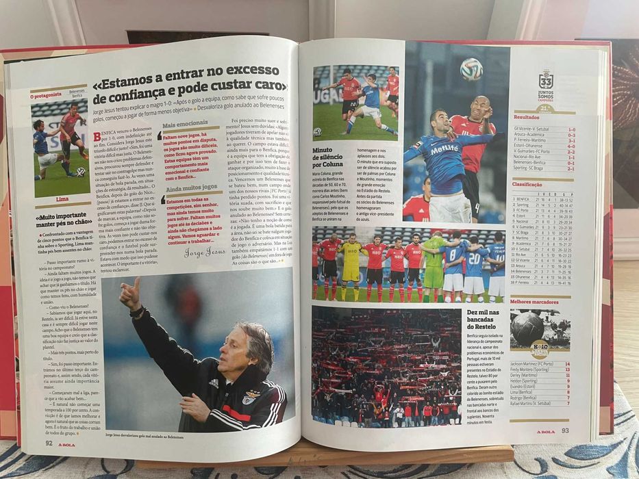 O Ano de Ouro da Águia - Época 2013/14 - Livro Oficial