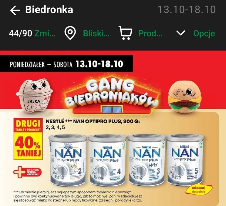ZAMIANA lozeczko dostawka dla niemowlat