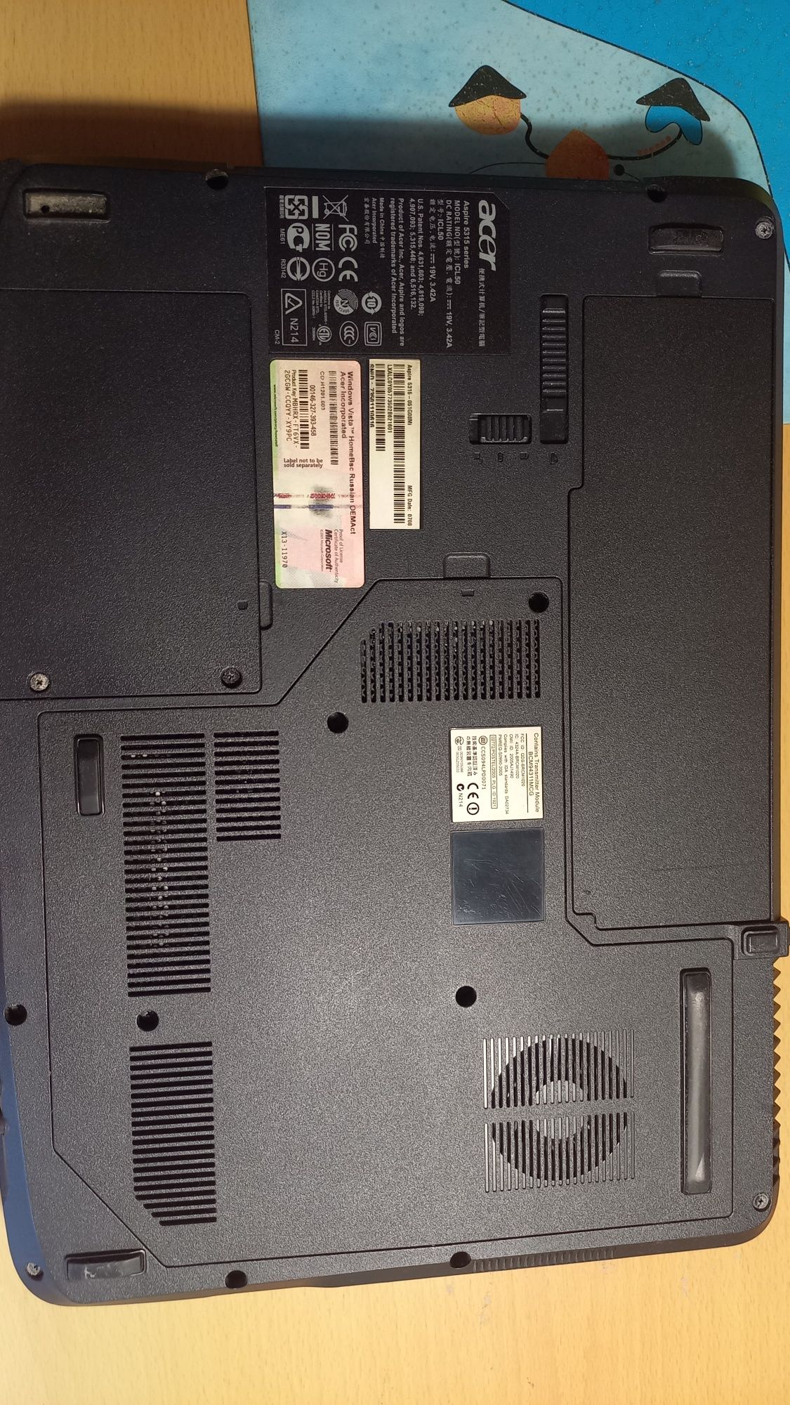 Acer aspire 5315