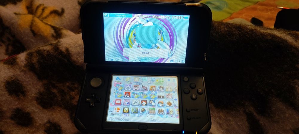 New 3ds xl solgaleo Luana com garantia cex