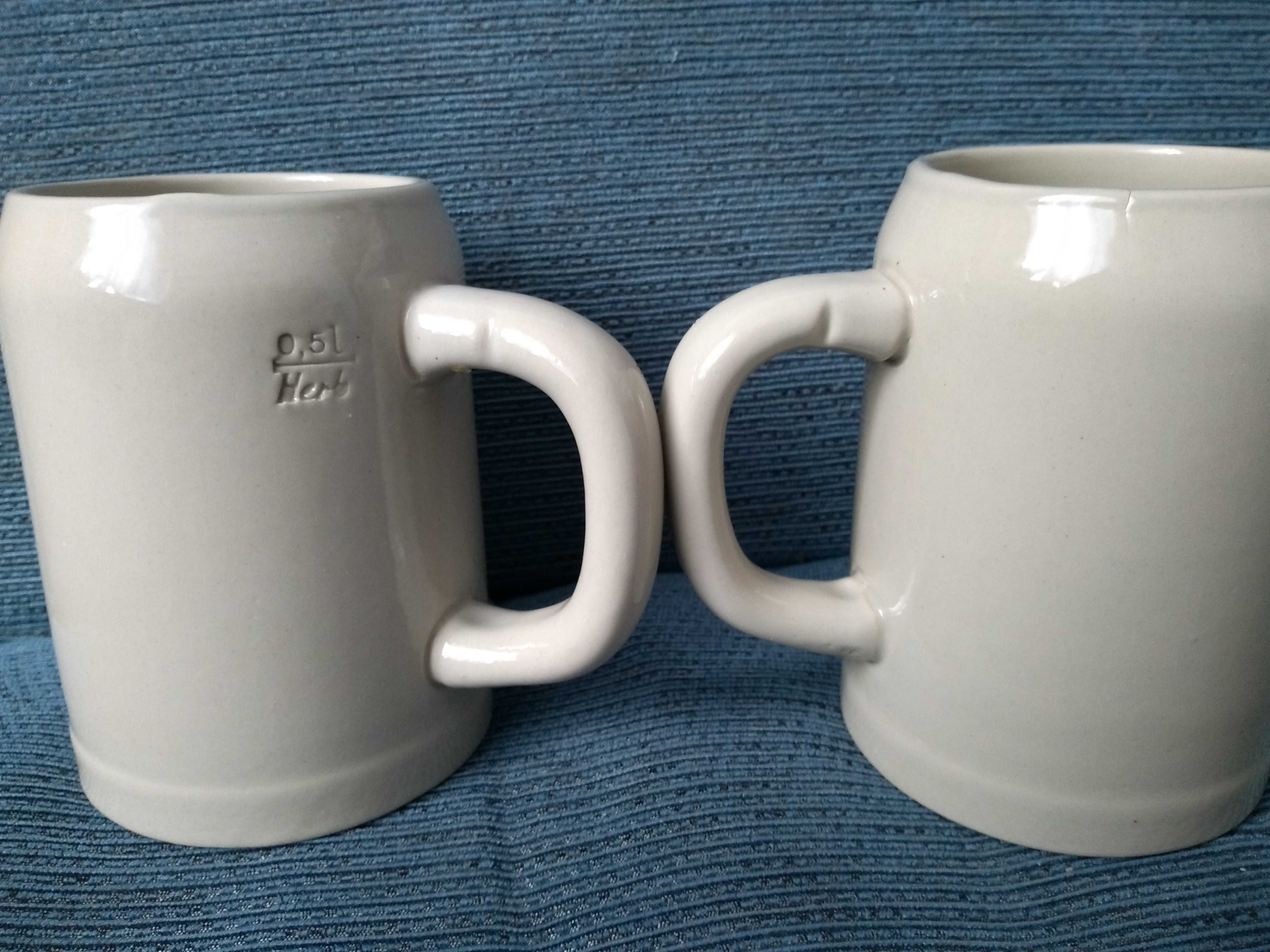 Kufle ceramiczne do piwa Paulaner Monachium 0,5 l