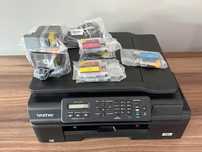 Urządzenie wielofunkcyjne Brother MFC-J200 + 9 nowych tuszy