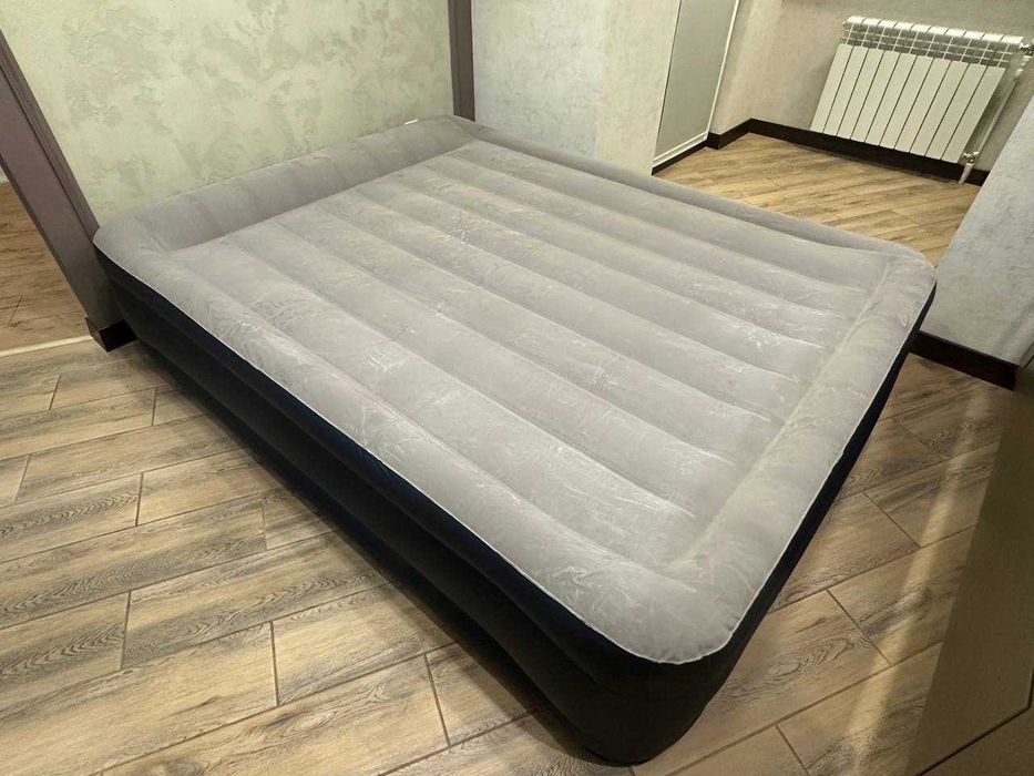 ‼️Надувная кровать двуспальная с насосом. Матрас. Ліжко Ламзак ‼️