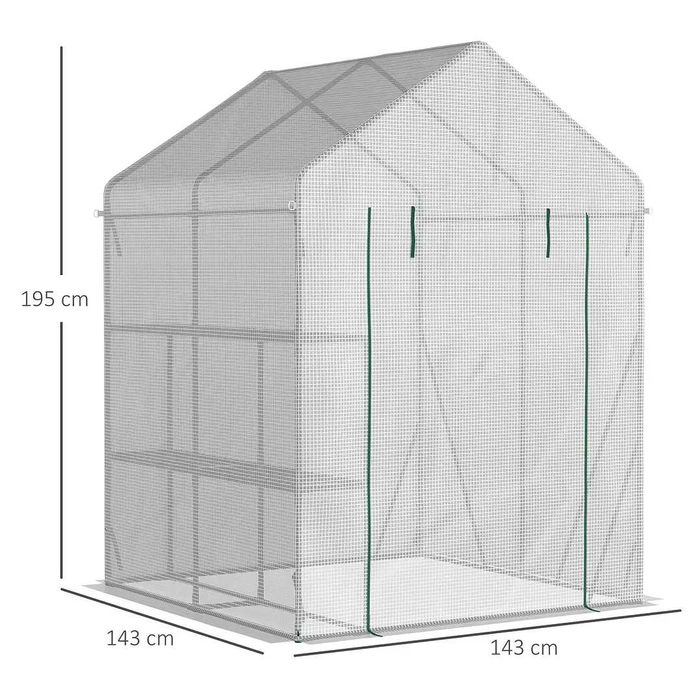 Estufa de Jardim 143x143x195cm