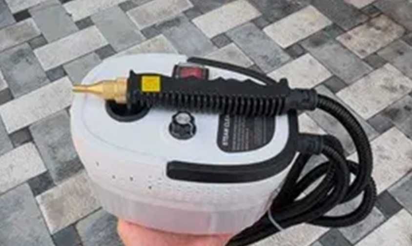 Пароочиститель отпариватель высокого давления 2500 Вт. Пароочисник.