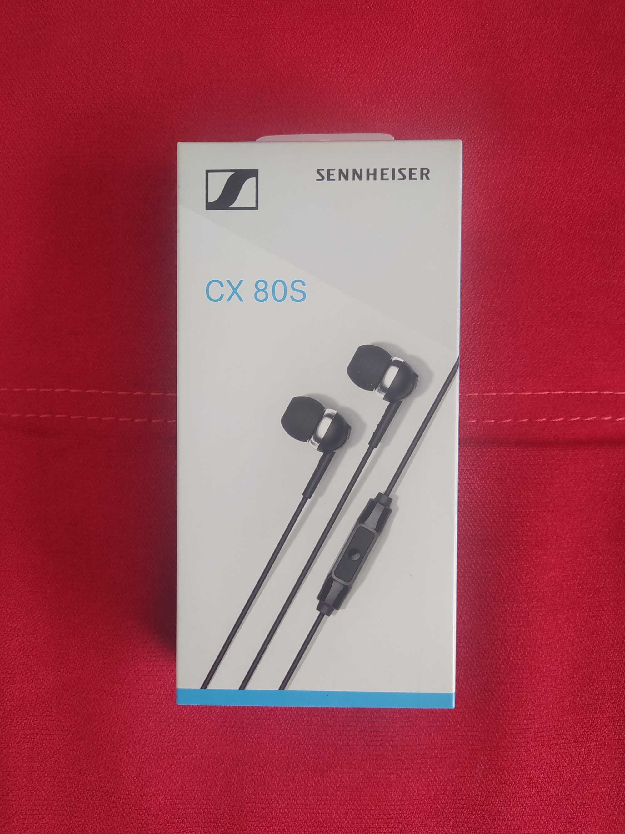 Sennheiser навушники CX 80S чорні