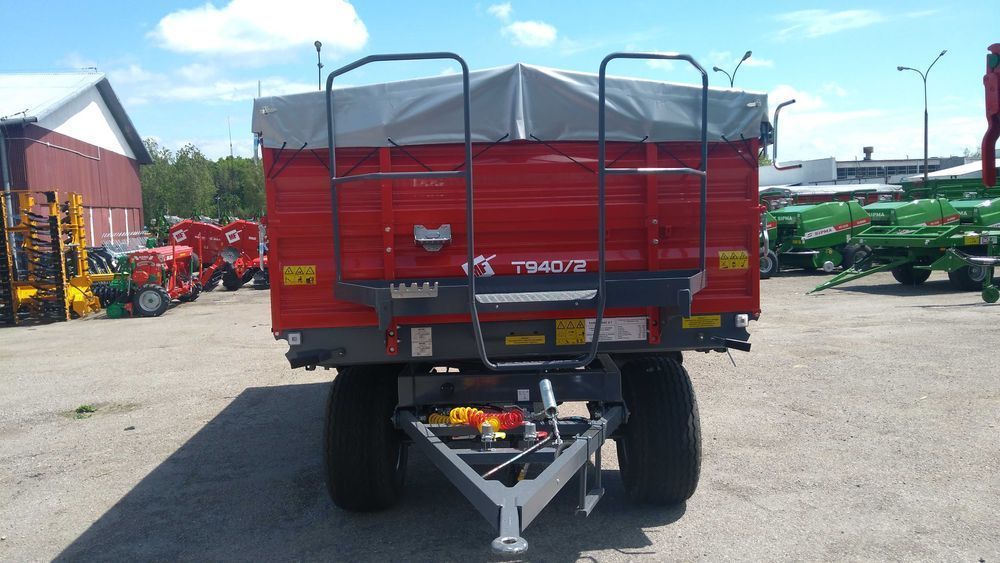 Przyczepa paletowa dwuosiowa long Metal- Fach T940/2, 6 ton OD RĘKI