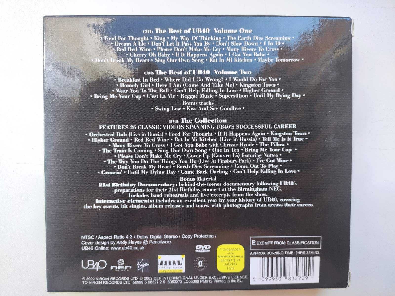 UB40 ‎– The Best Of UB40 - Volumes 1 & 2 - The Collection DVD