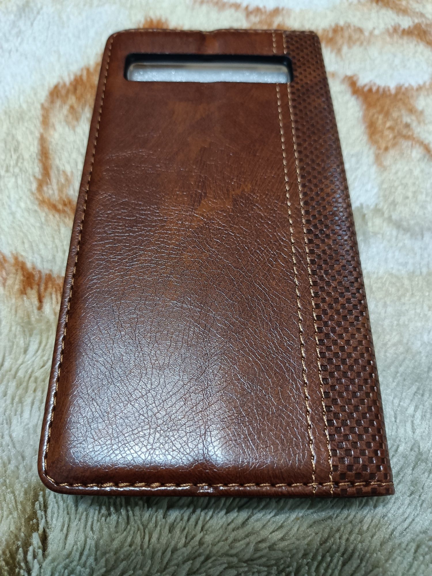 Capa TCL 10 PLUS em pele sintética novo e selado