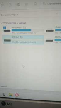 Винчестер, жёсткий диск  2 TB SSD