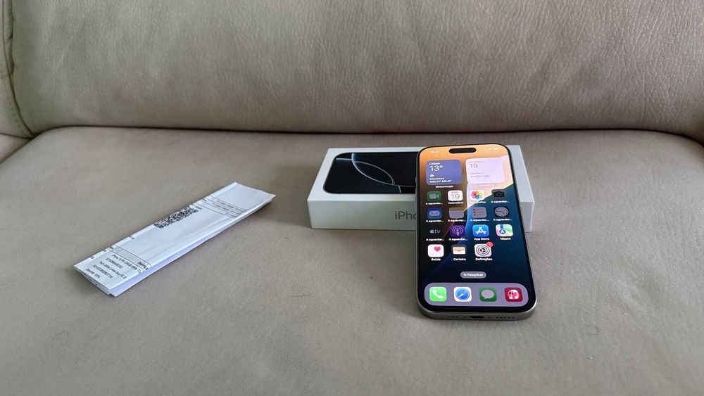 Vendo troco iPhone 15 Pro Max 256Gb Silver C/Fatura e Garantia Apple