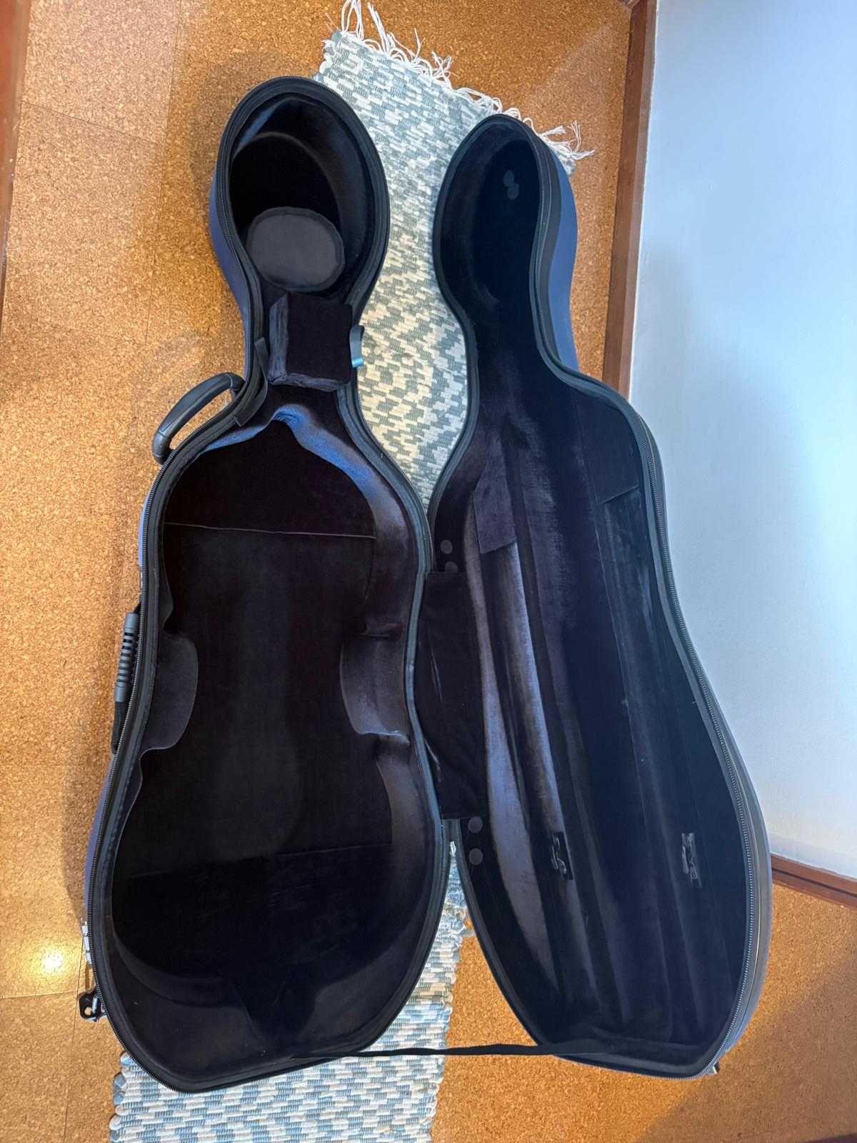 Cello case/estojo violoncelo