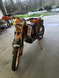 KTM 450 exc Matriculada com motor de Arranque