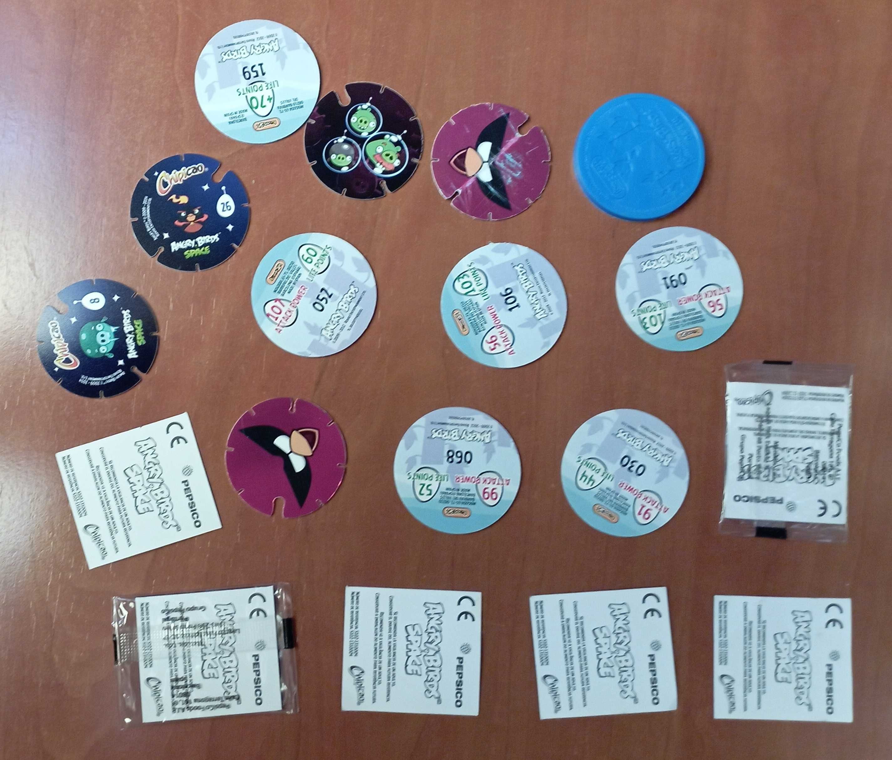 Angry Birds - 18 Tazos, pontos e outras coisas