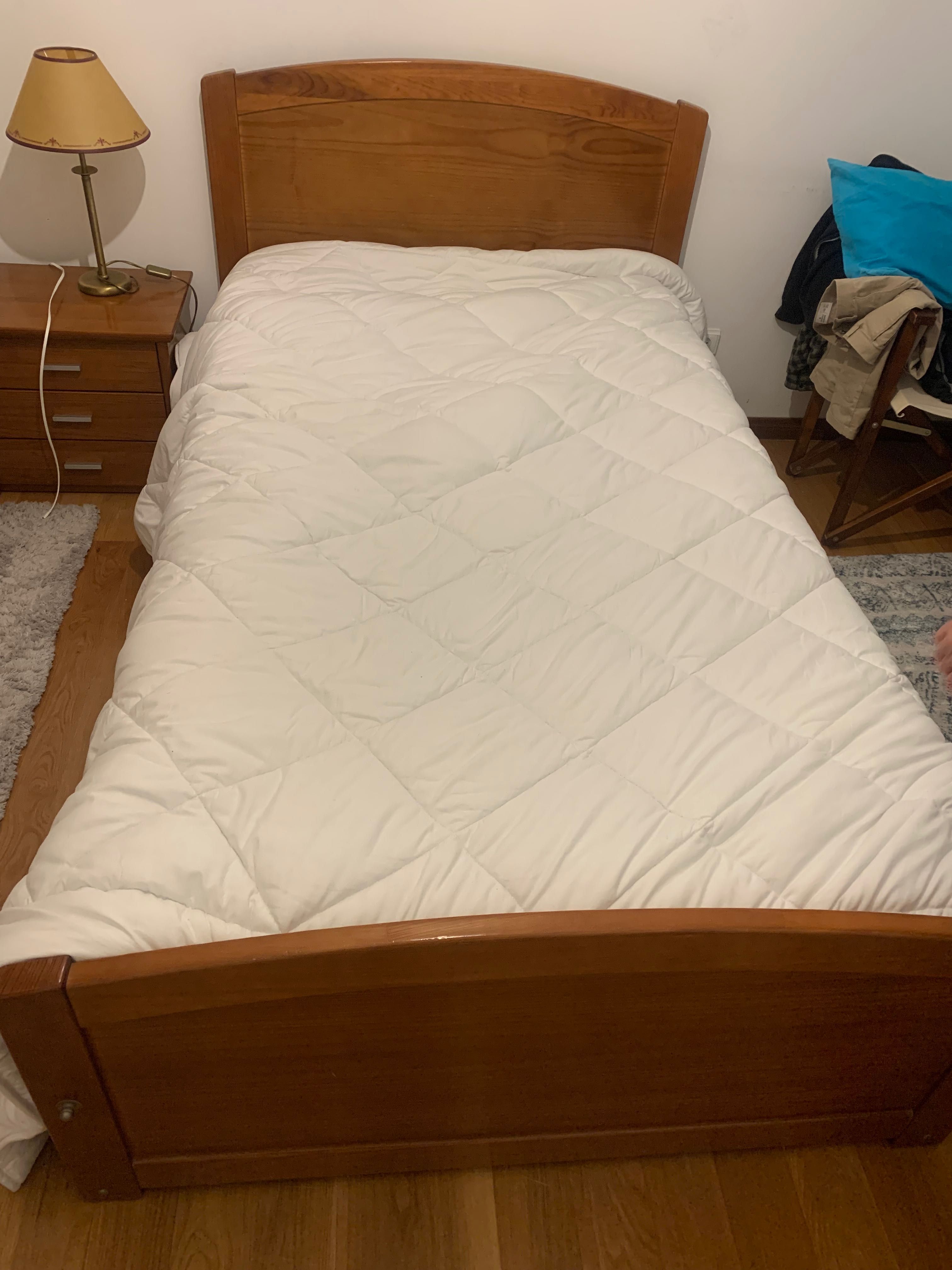 Cama de madeira 1.95x1.10