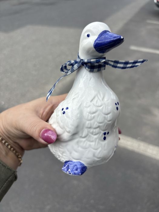 Porcelanowa kaczka