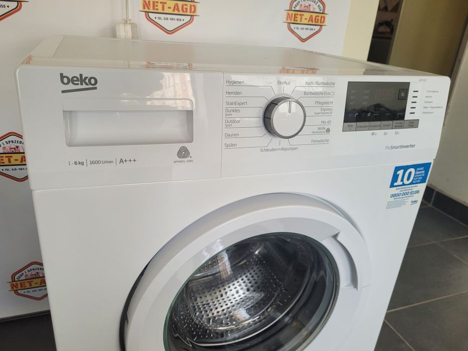 Sprzedam pralkę firmy Beko 6 kg 1600 obr z możliwością dostawy