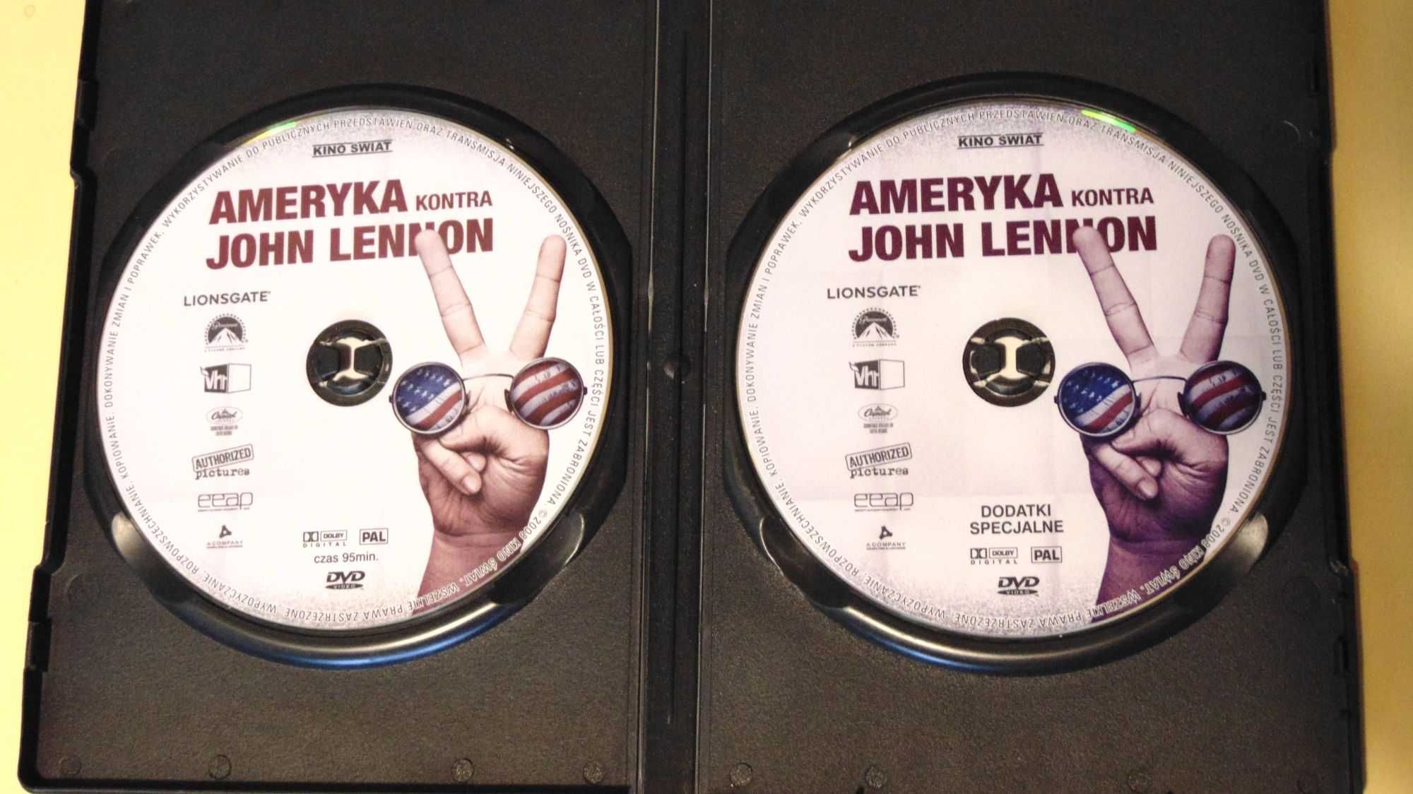 Ameryka kontra John Lennon 2xDVD Specjalne wydanie dwupłytowe