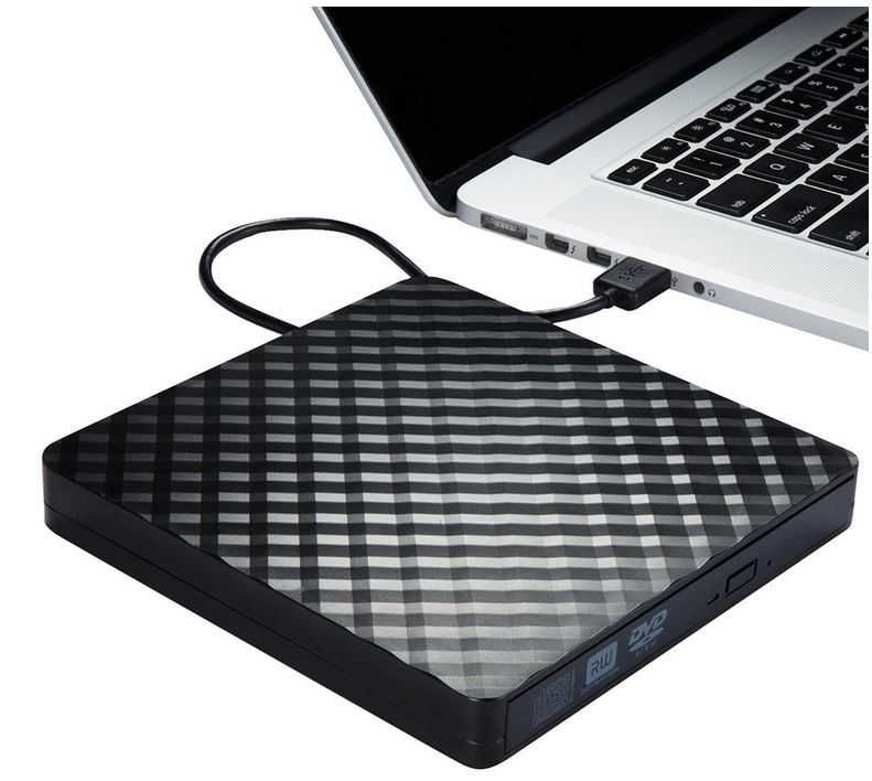 Gravador leitor externo DVD RW Slim | USB 3.0 ou TIPO C