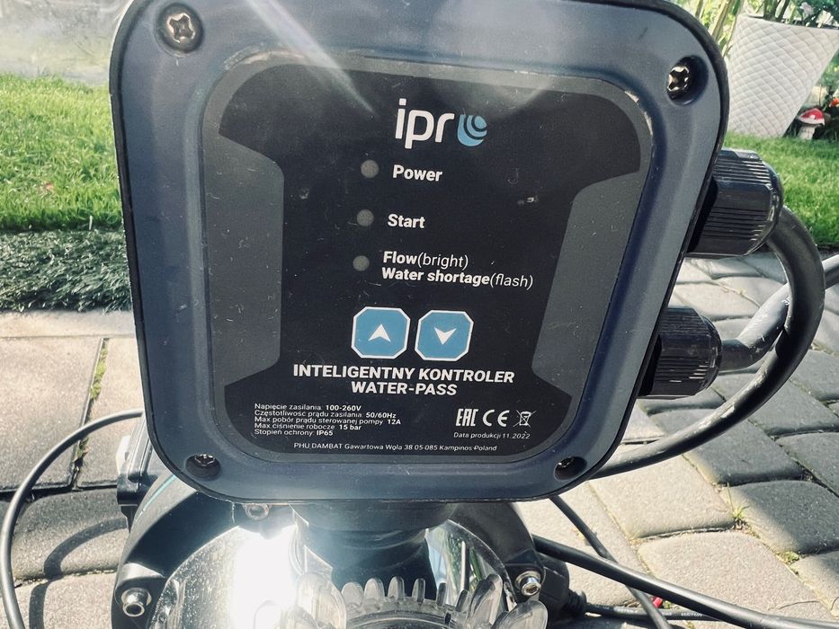 Pompa hydroforowa INOX 1300 z inteligentnym kontrolerem WATER-PASS