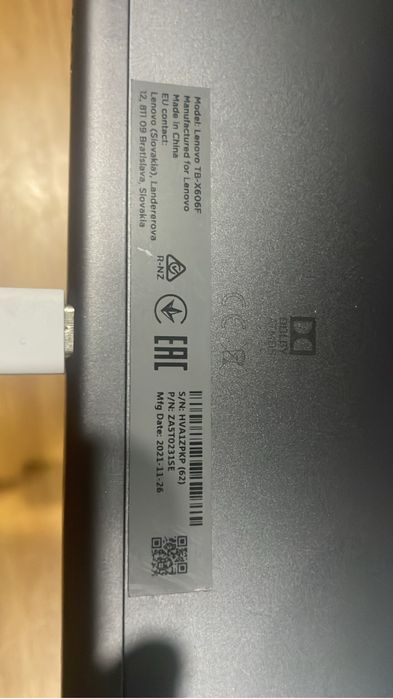Tablet lenovo TB-X606F