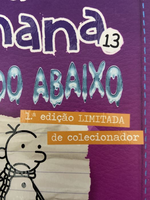O Diário de um banana - Vai tudo ABAIXO !!! 1 edição limitada ..