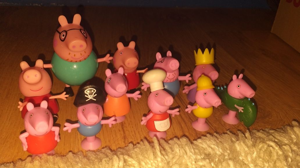 Figurki peppa i george