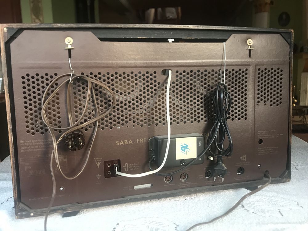 Stare radio lampowe Saba