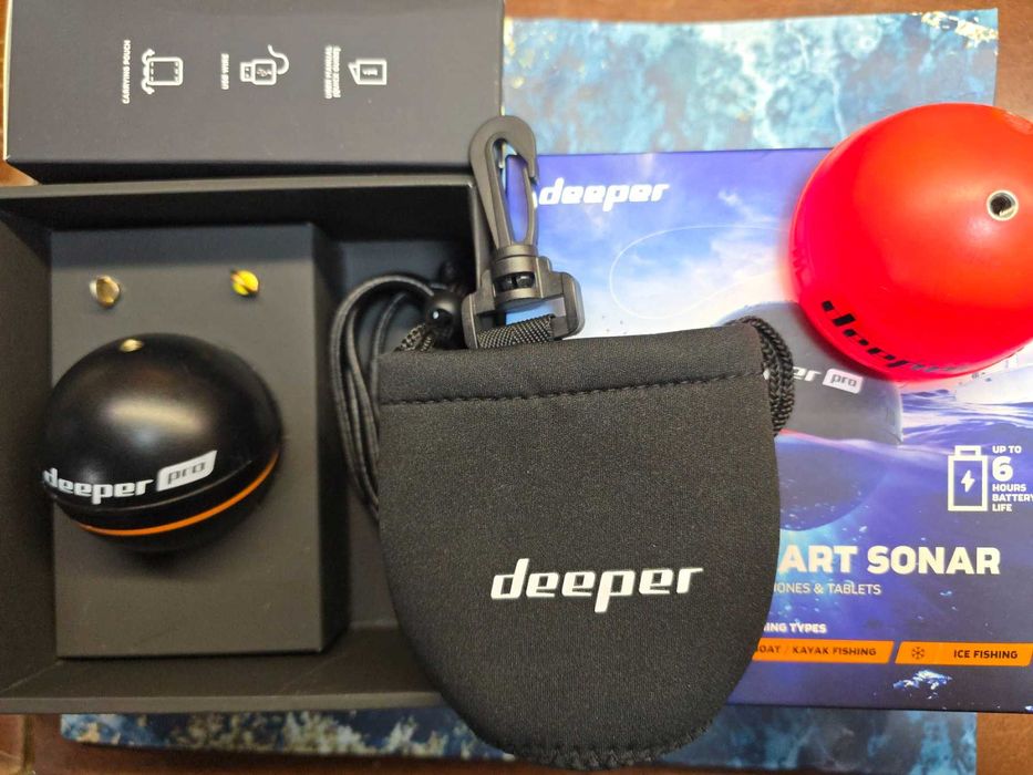 Deeper Pro Smart sonar ехолот бездротовий по wi-fi до 100м