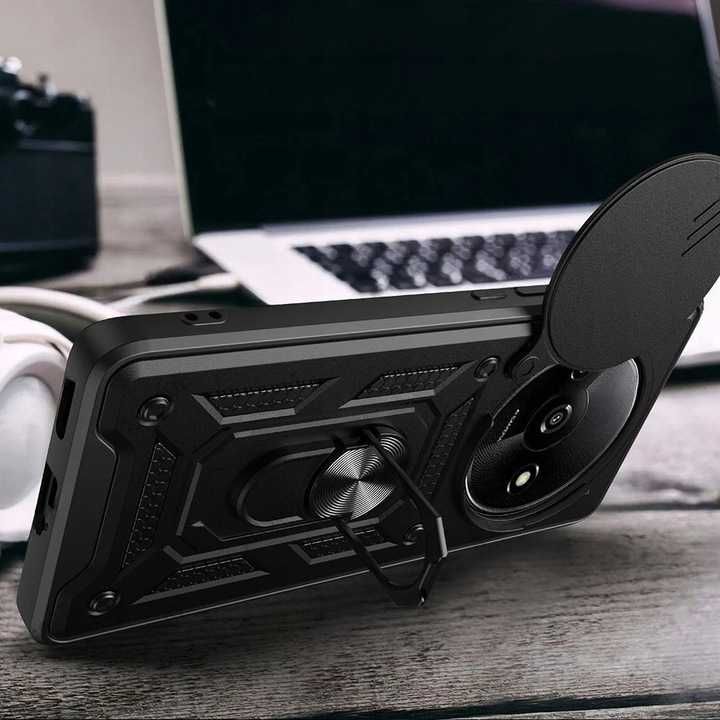 Etui Pancerne do Xiaomi Redmi A3 + Szkło Hartowane na ekran