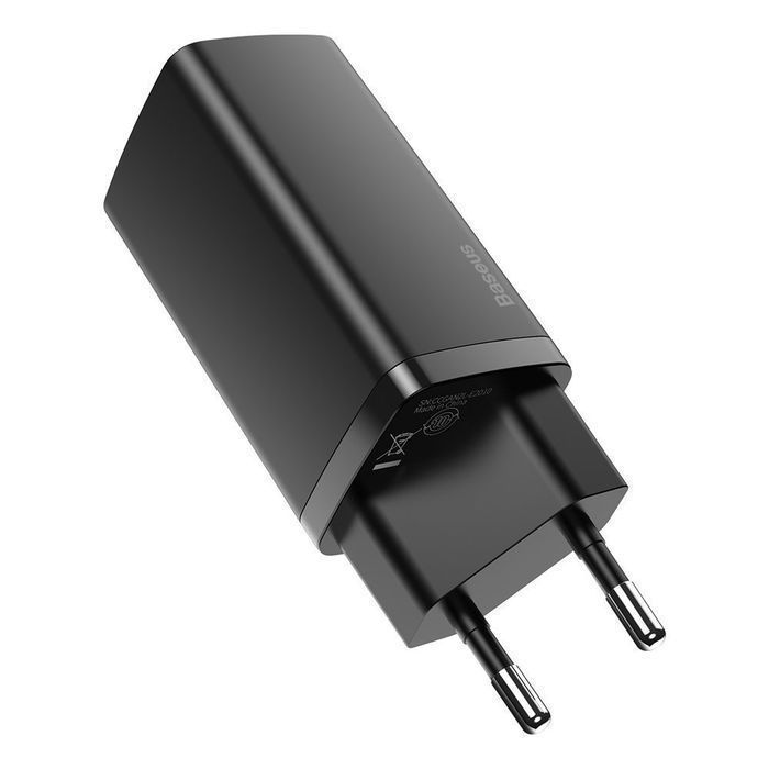 Ładowarka sieciowa Baseus GaN2 Lite 65W USB-C - Czarny