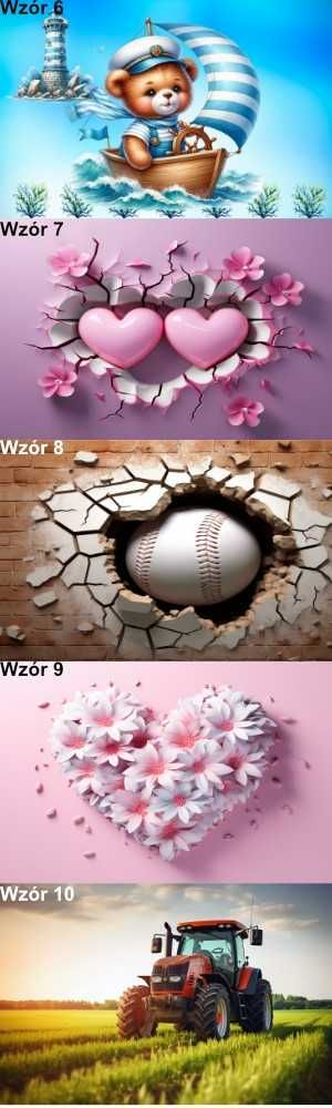 Puzzle 20 wzorów 8 marca dzień dziecka chłopaka 120el. A4 dowolny teks