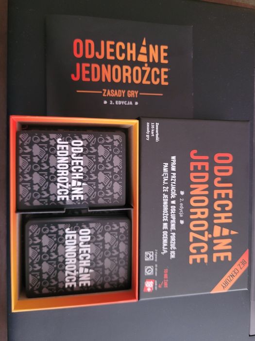 Gra "odjechane jednorożce" idealny stan (1 raz uzyta)