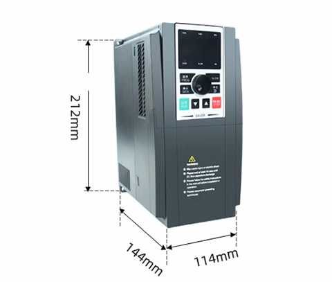 Частотный преобразователь 5,5кВт 380v EKVR (для двигателя три фазы)