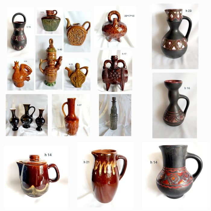 Кувшин ваза штоф Васильківська майоліка керамика