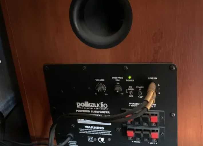 Subwoofer Polk Audio PSW202 - Impecável