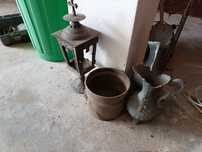 Velharias relógio corda