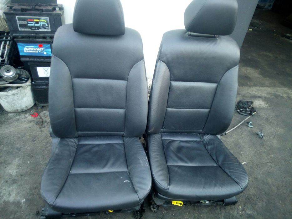 Bmw e60 siedzenia skorzane podgrzewane,tapicerki