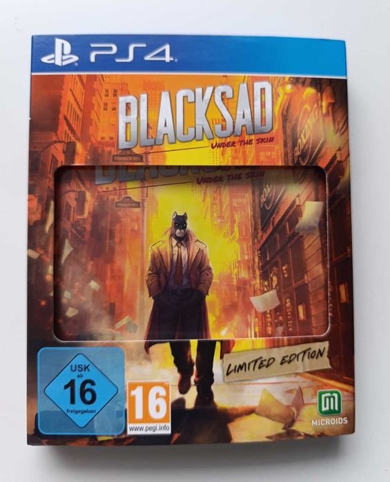 Blacksad ps4 używana stan bardzo dorby!