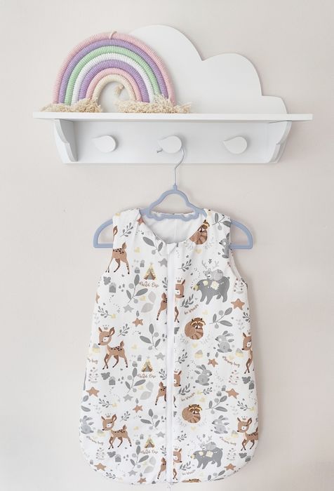 Śpiworek niemowlęcy leśne zwierzaki