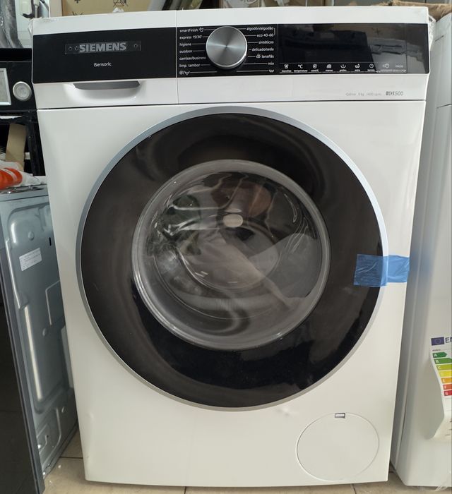 Máquina de Lavar Roupa SIEMENS WG44G2F0ES (9 kg - 1400 rpm - Branco)