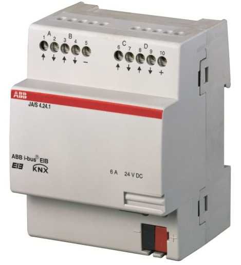 ABB JA/S4.24.1 KNX Sterownik żaluzji 4-kanałowy Uzywany