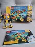 Lego Creator 3w1,  31090 podwodny robot