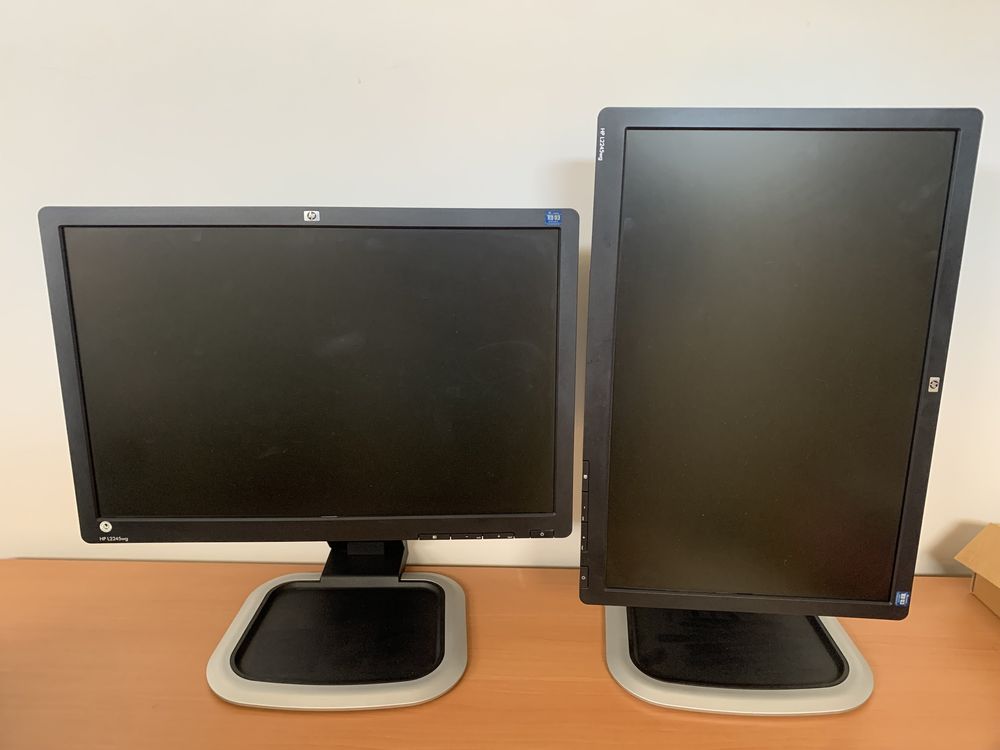Dois Monitores HP L2245wg